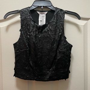 BCBGMaxAzria crop top